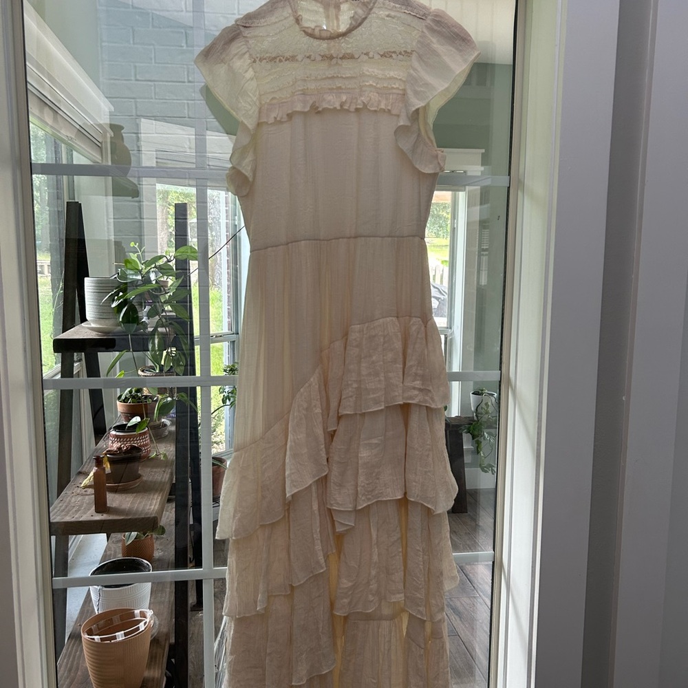 Joyfolie Mia Joe Caroline Dress in Cream